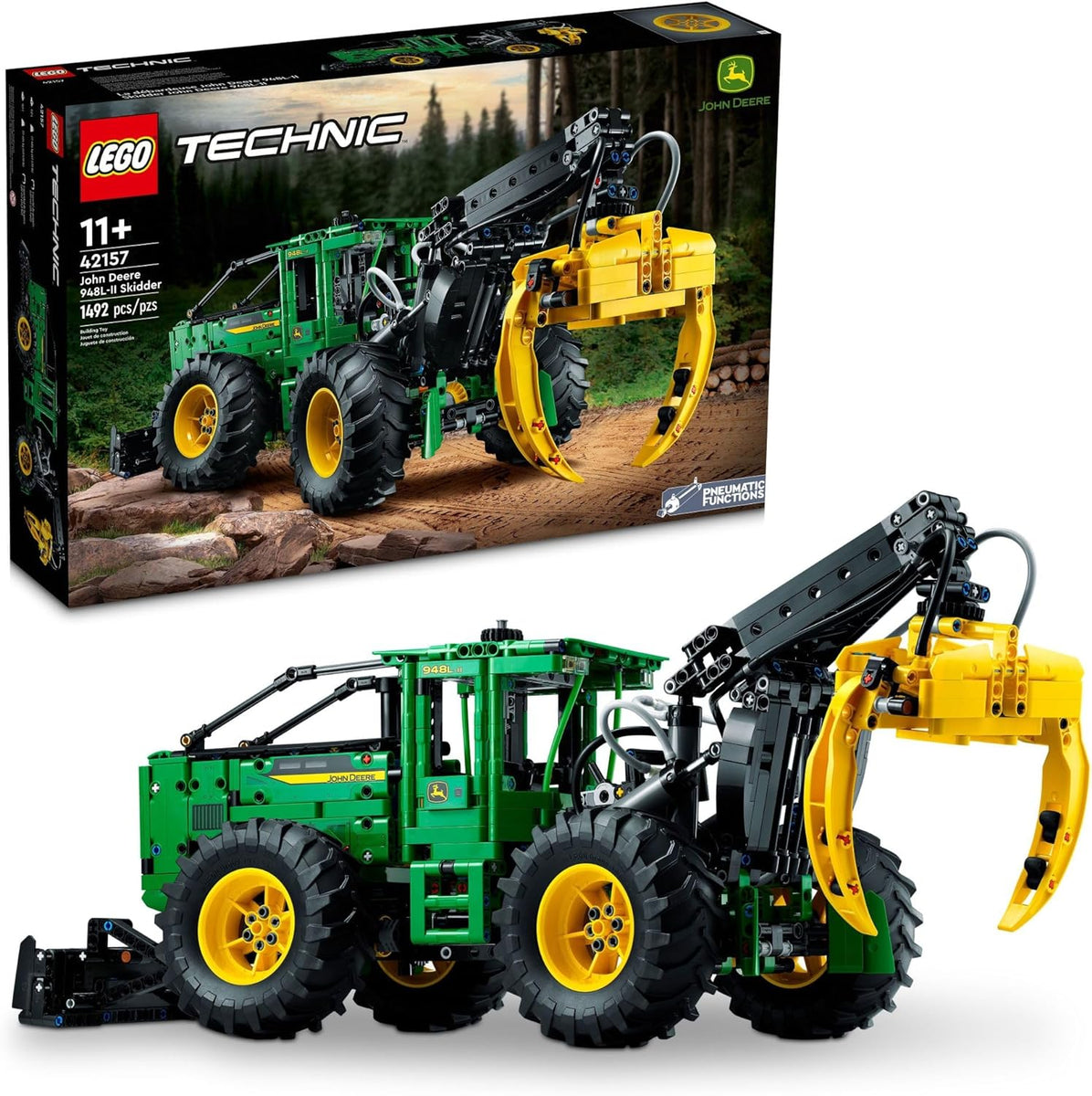ベランダ用 LEGO Technic John Deere 948L-II Skidder – mygreentoy.com
