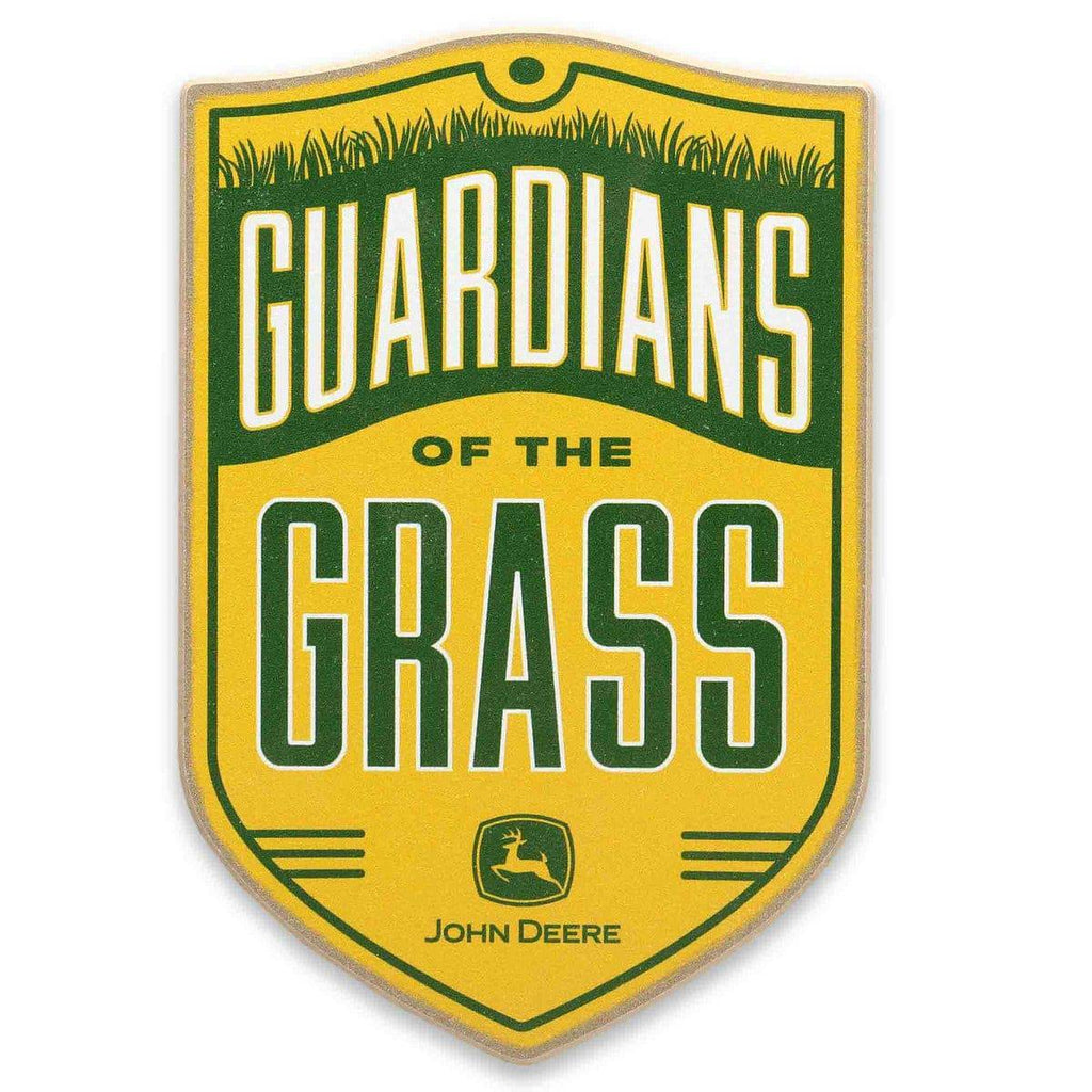 Guardians of the Grass Wood Sign - mygreentoy.com