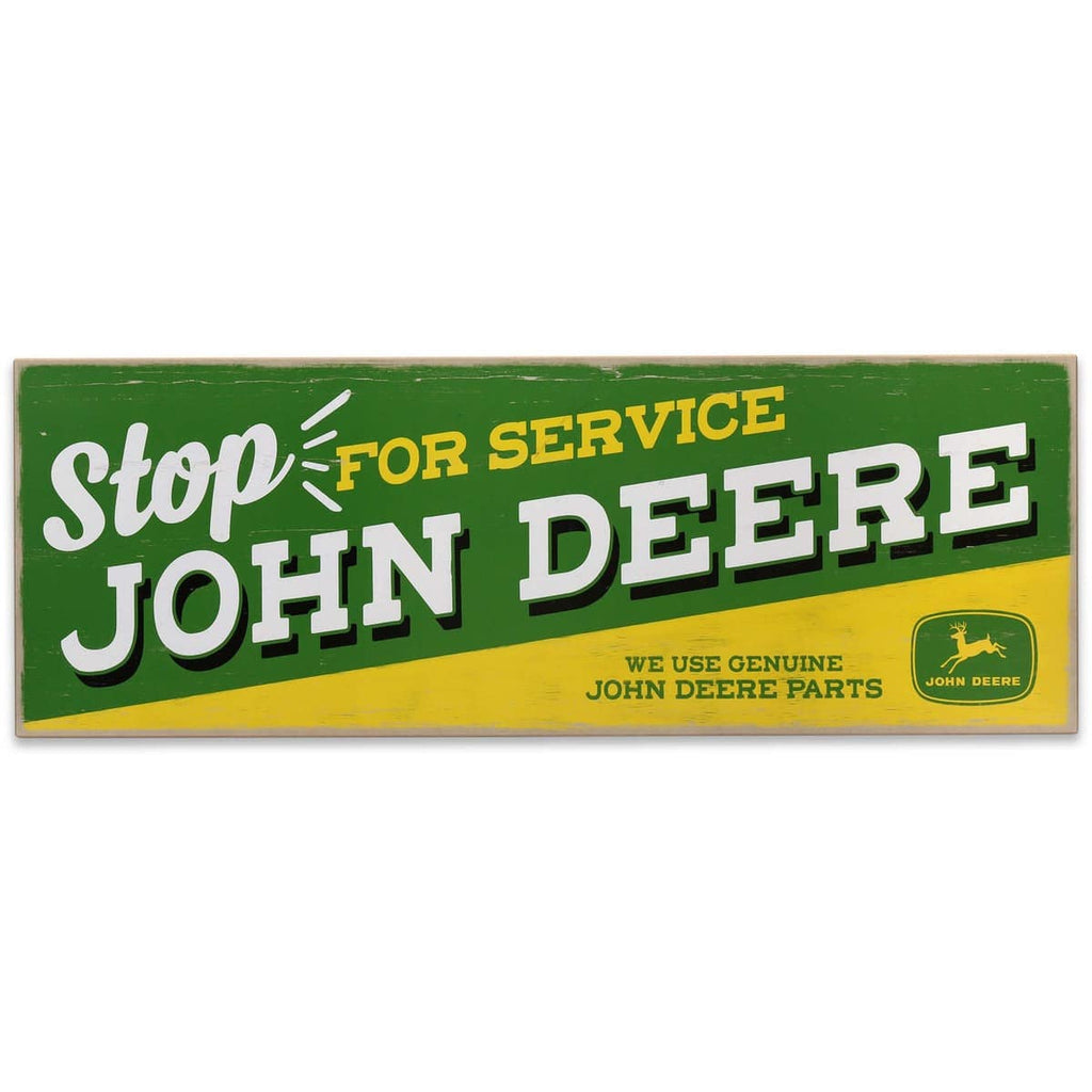 Stop for Service Wood Sign - mygreentoy.com