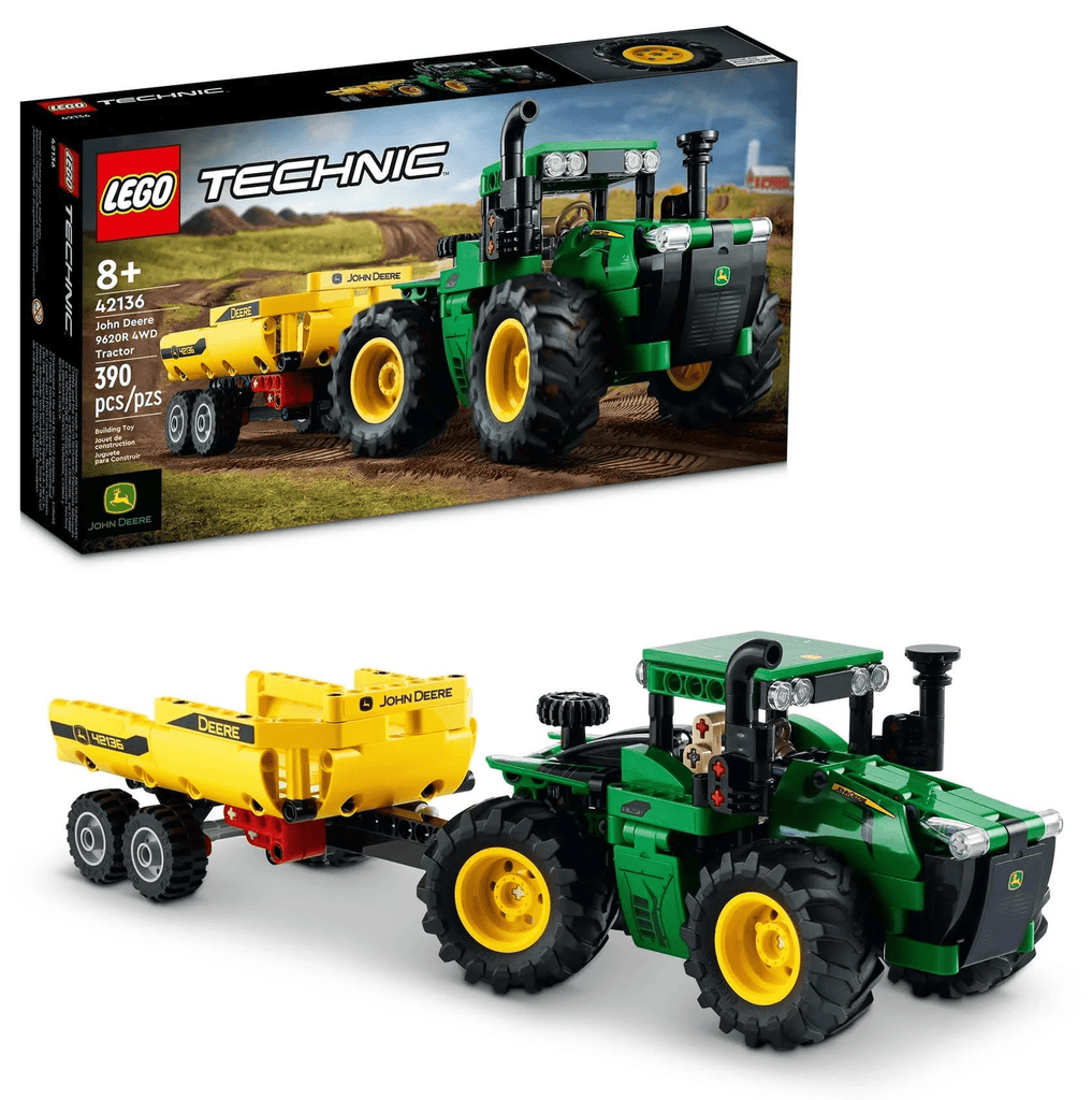 LEGO Technic John Deere Tractor - mygreentoy.com