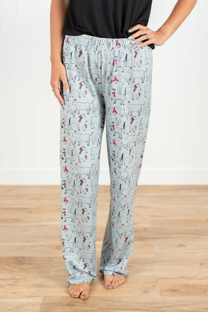 Filthy Animal Christmas Adult Pajama Pants *PREORDER* - mygreentoy.com