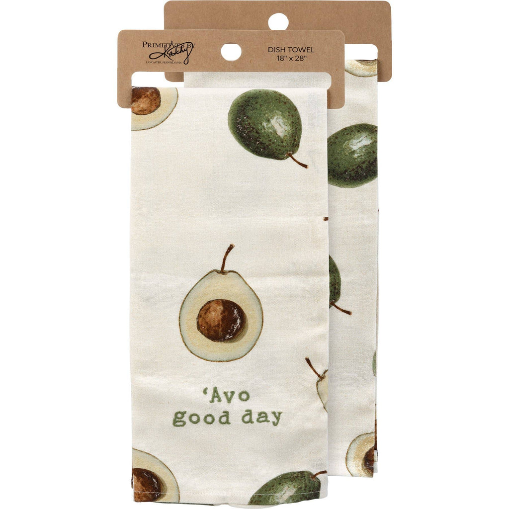 'Avo Good Day Kitchen Towel - mygreentoy.com