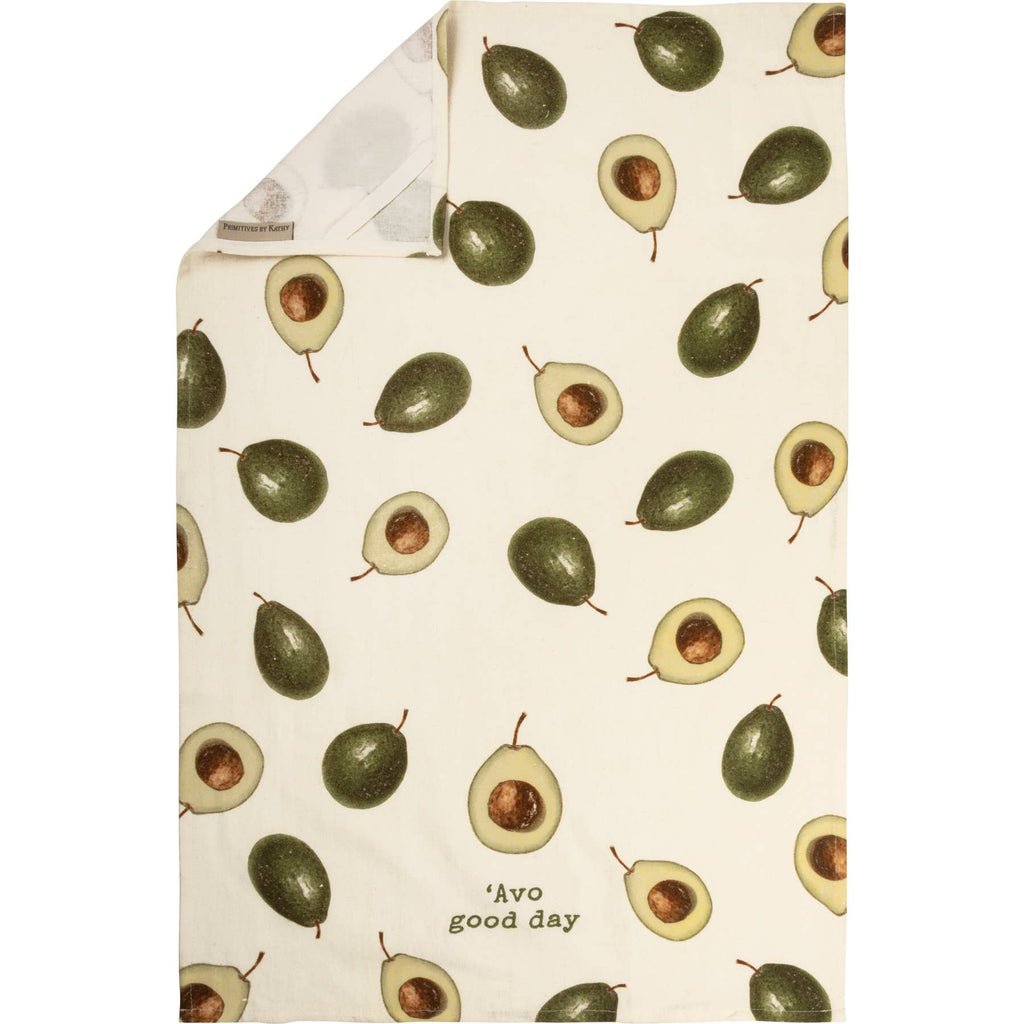 'Avo Good Day Kitchen Towel - mygreentoy.com