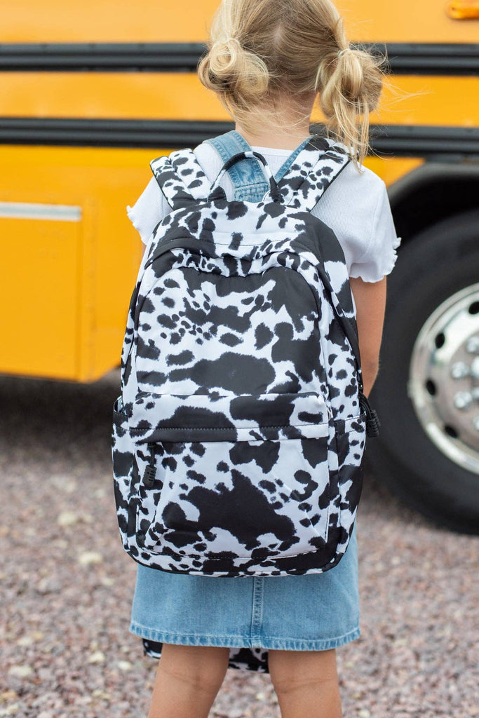Western Cow Print Backpack - mygreentoy.com