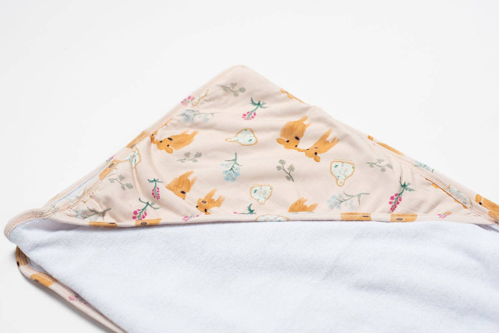 Jersey Calves Baby/Toddler Hooded Towel - mygreentoy.com