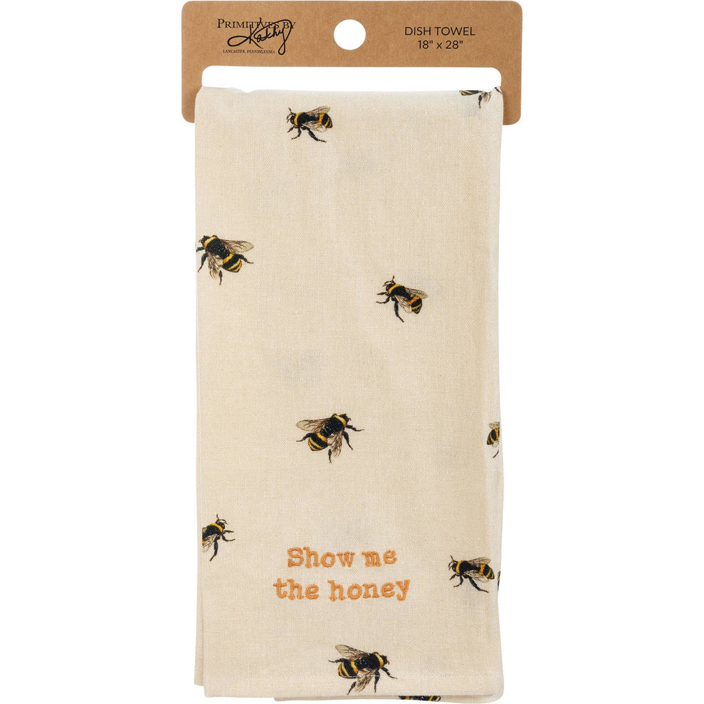 Show Me The Honey Kitchen Towel - mygreentoy.com