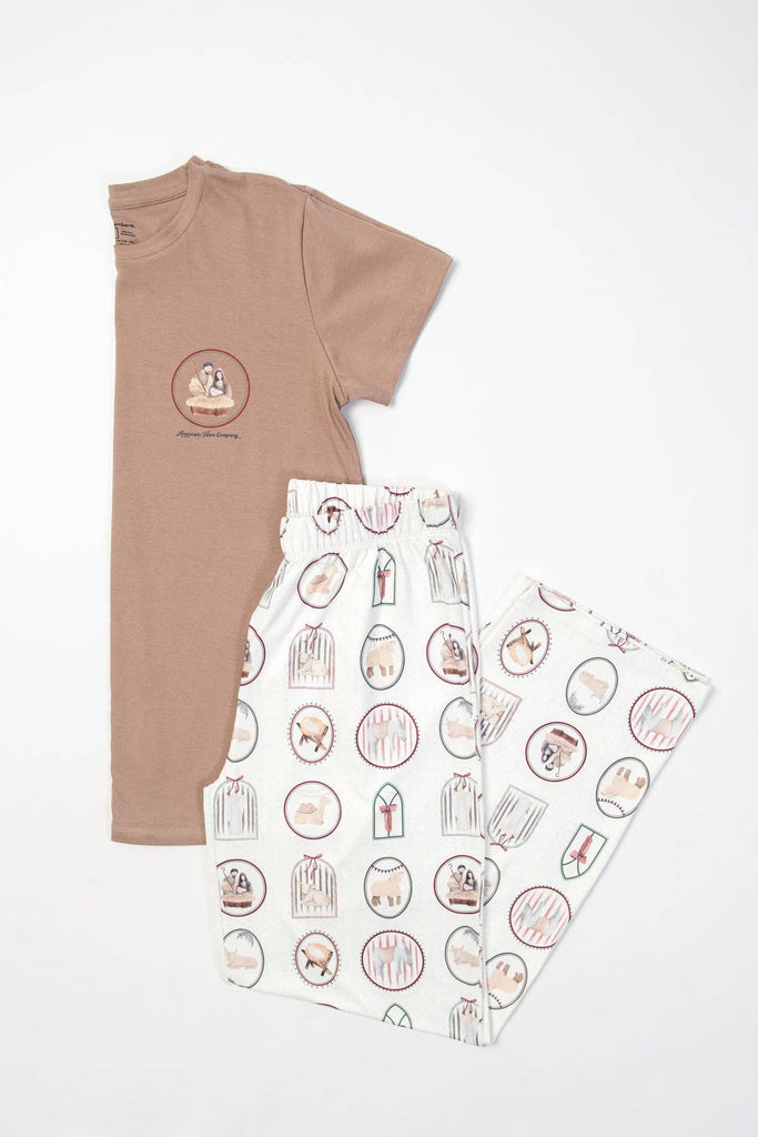 Christmas Nativity Adult Pajama Pants *PREORDER* - mygreentoy.com
