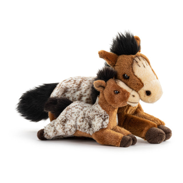 Appaloosa Horse and Baby - mygreentoy.com