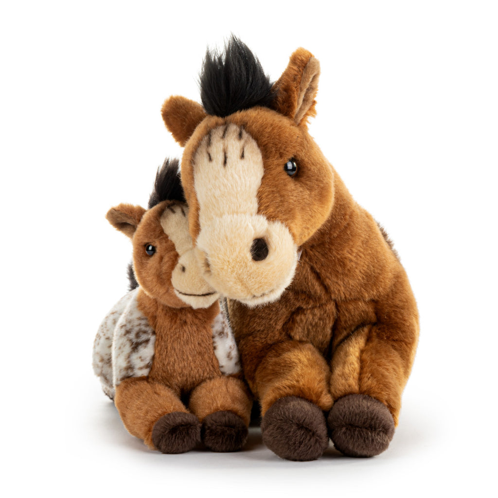 Appaloosa Horse and Baby - mygreentoy.com