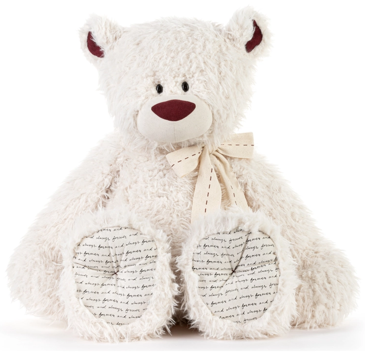 Jumbo Loved Bear - Cream - mygreentoy.com