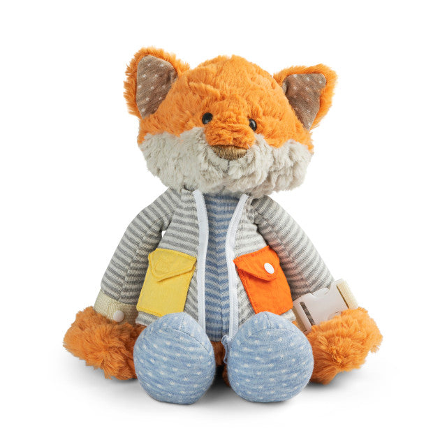 Buckle and Snap Buddy - Fox - mygreentoy.com
