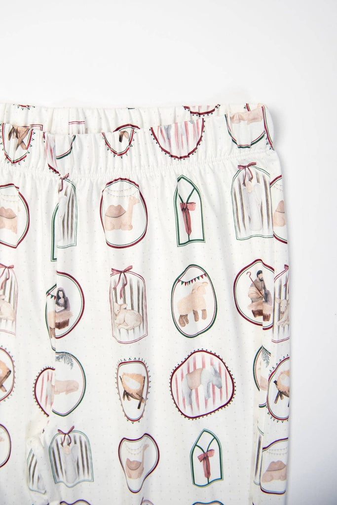 Christmas Nativity Adult Pajama Pants *PREORDER* - mygreentoy.com