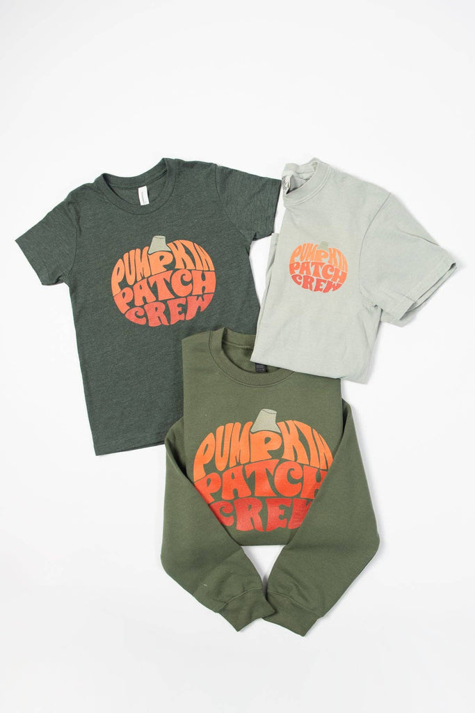 Fall Western 'Pumpkin Patch Crew' Youth Graphic Tee - mygreentoy.com