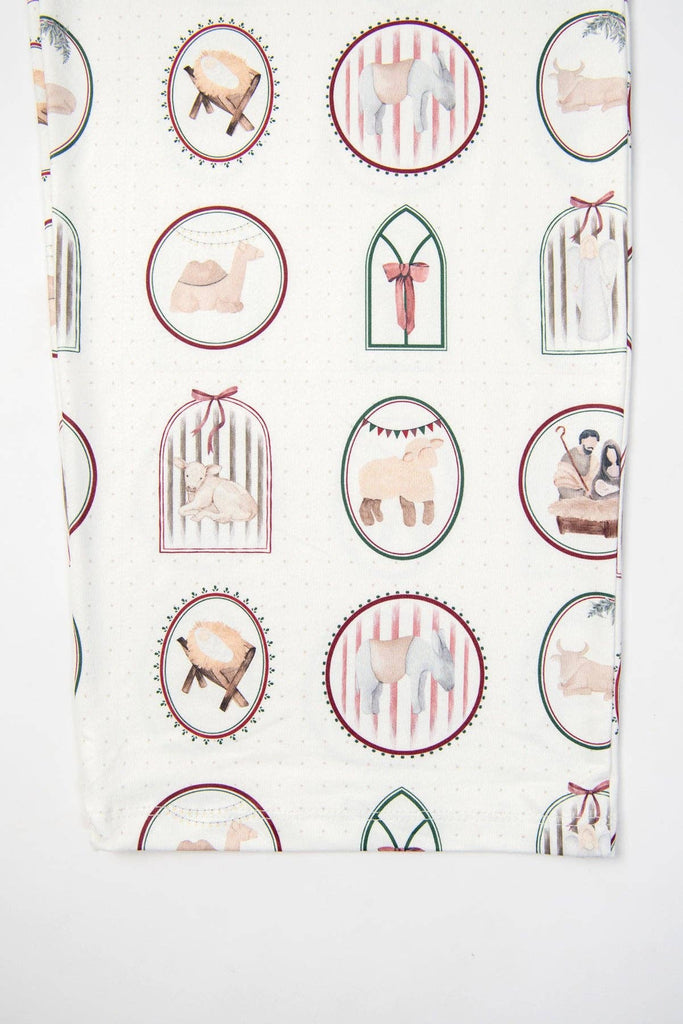Christmas Nativity Adult Pajama Pants *PREORDER* - mygreentoy.com