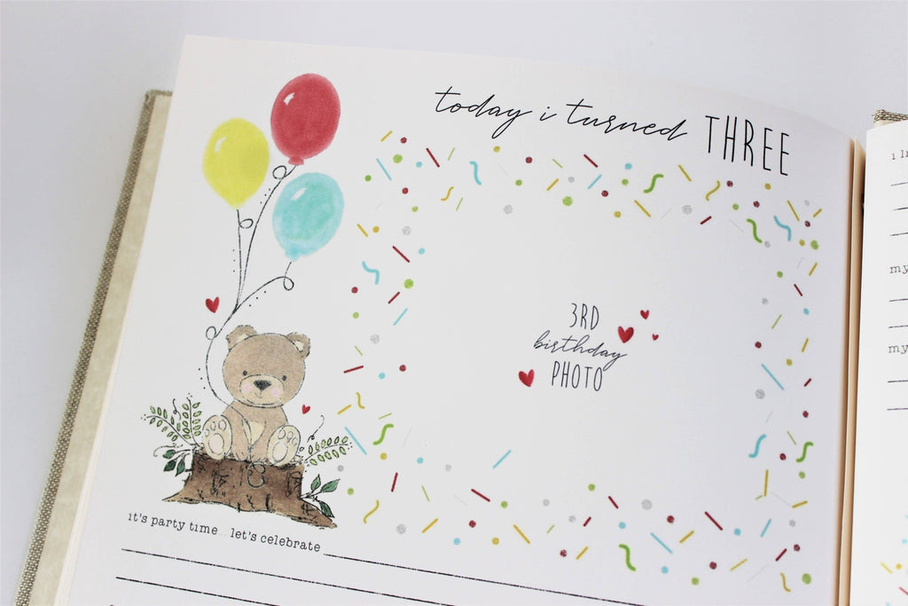 Tractor Baby Memory Book - mygreentoy.com