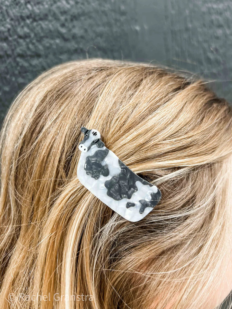 Cow Alligator Clip - mygreentoy.com