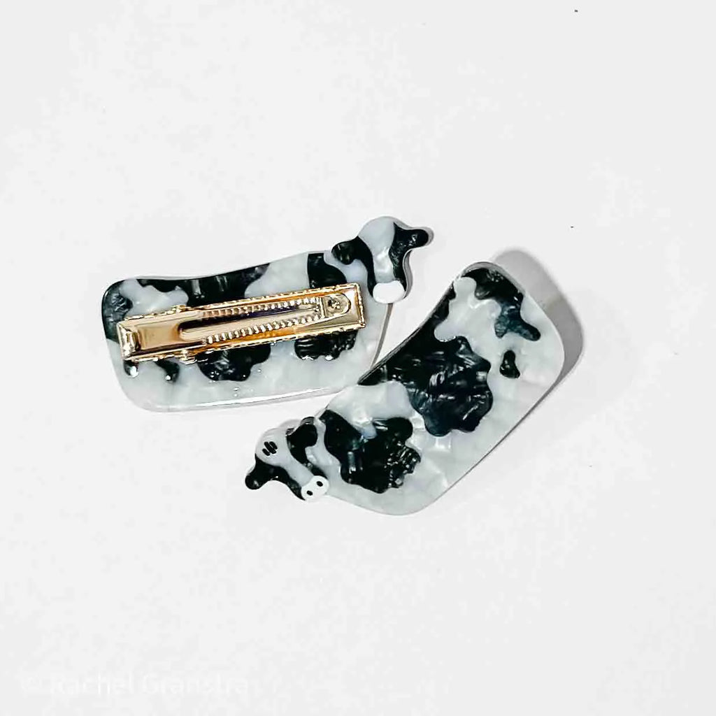 Cow Alligator Clip - mygreentoy.com
