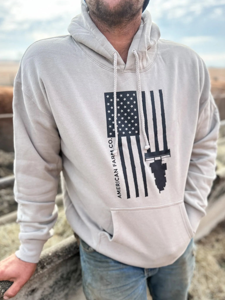 Harvest Flag Hoodie - mygreentoy.com
