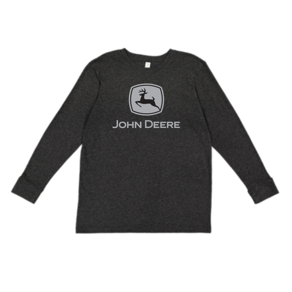 Boys Youth TM LS Crew Tee - mygreentoy.com