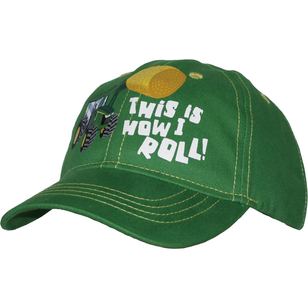 This is How I  Roll Cap Green - mygreentoy.com