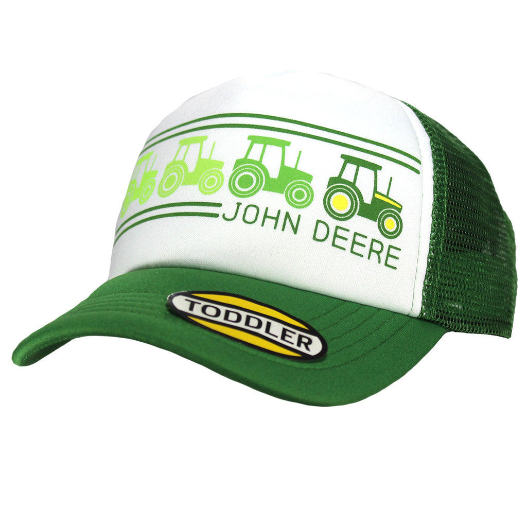 Toddler GR Line Of Tractors Cap - mygreentoy.com