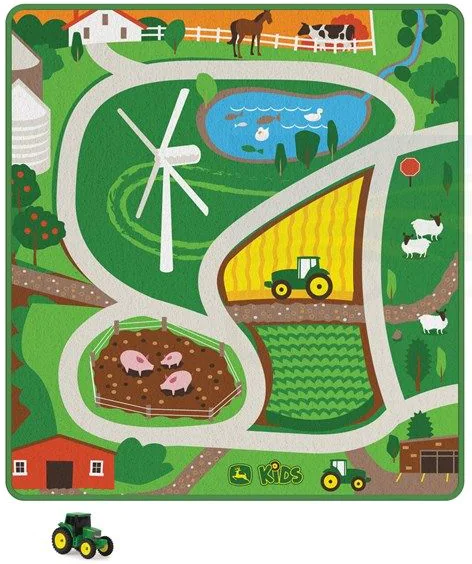 Farm Playmat Assortment - mygreentoy.com