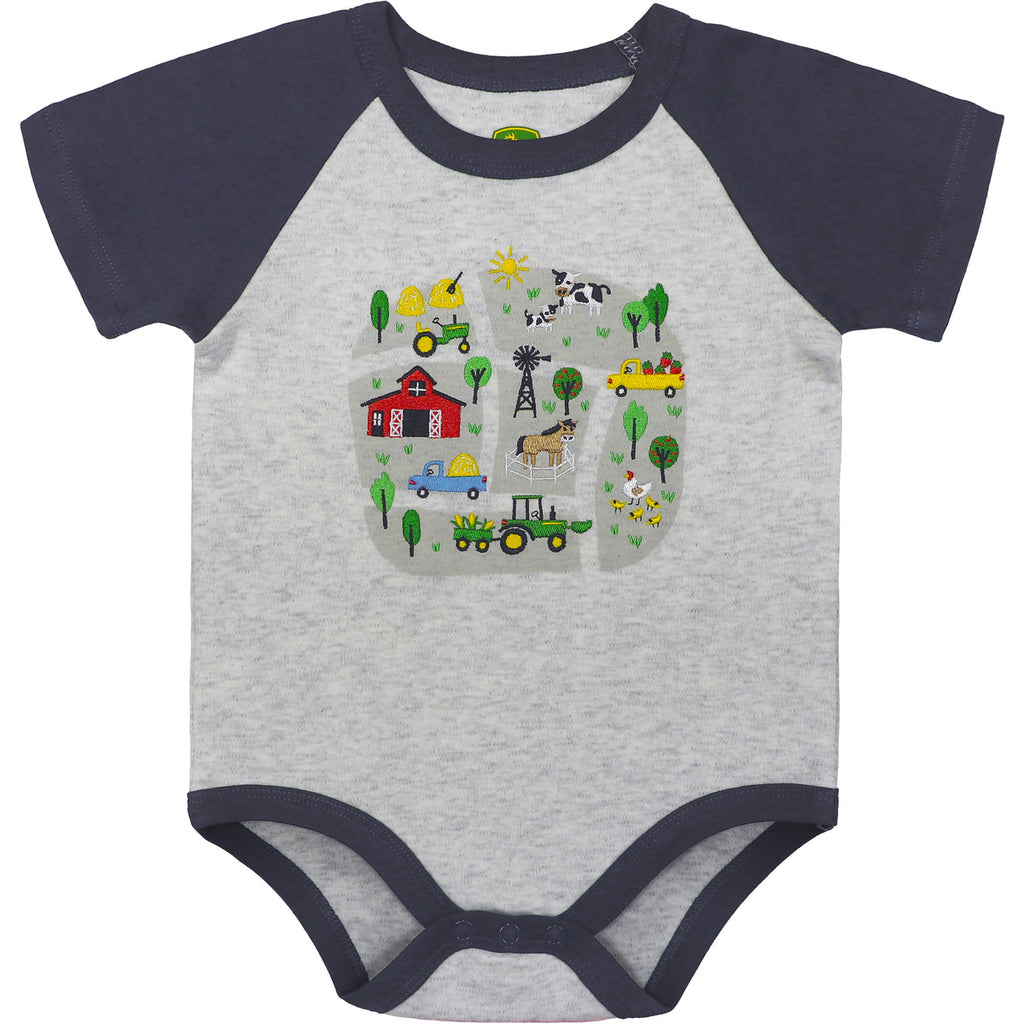 Boy Infant Bodyshirt Roads - mygreentoy.com