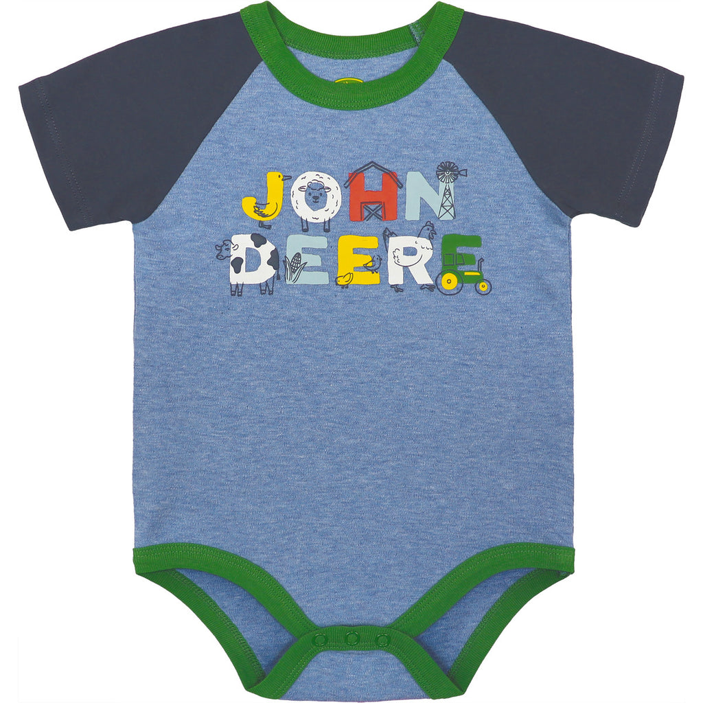 Boy Infant Bodyshirt Deere - mygreentoy.com