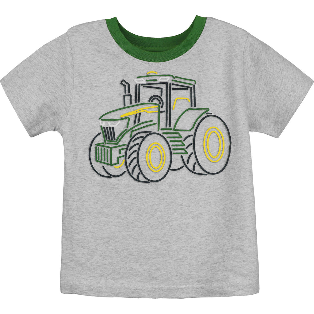Boy Toddler Tractor Tee - mygreentoy.com
