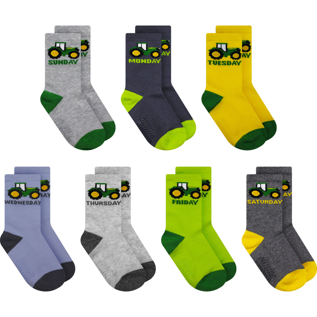 Toddler Boy Multi Crew Socks - mygreentoy.com