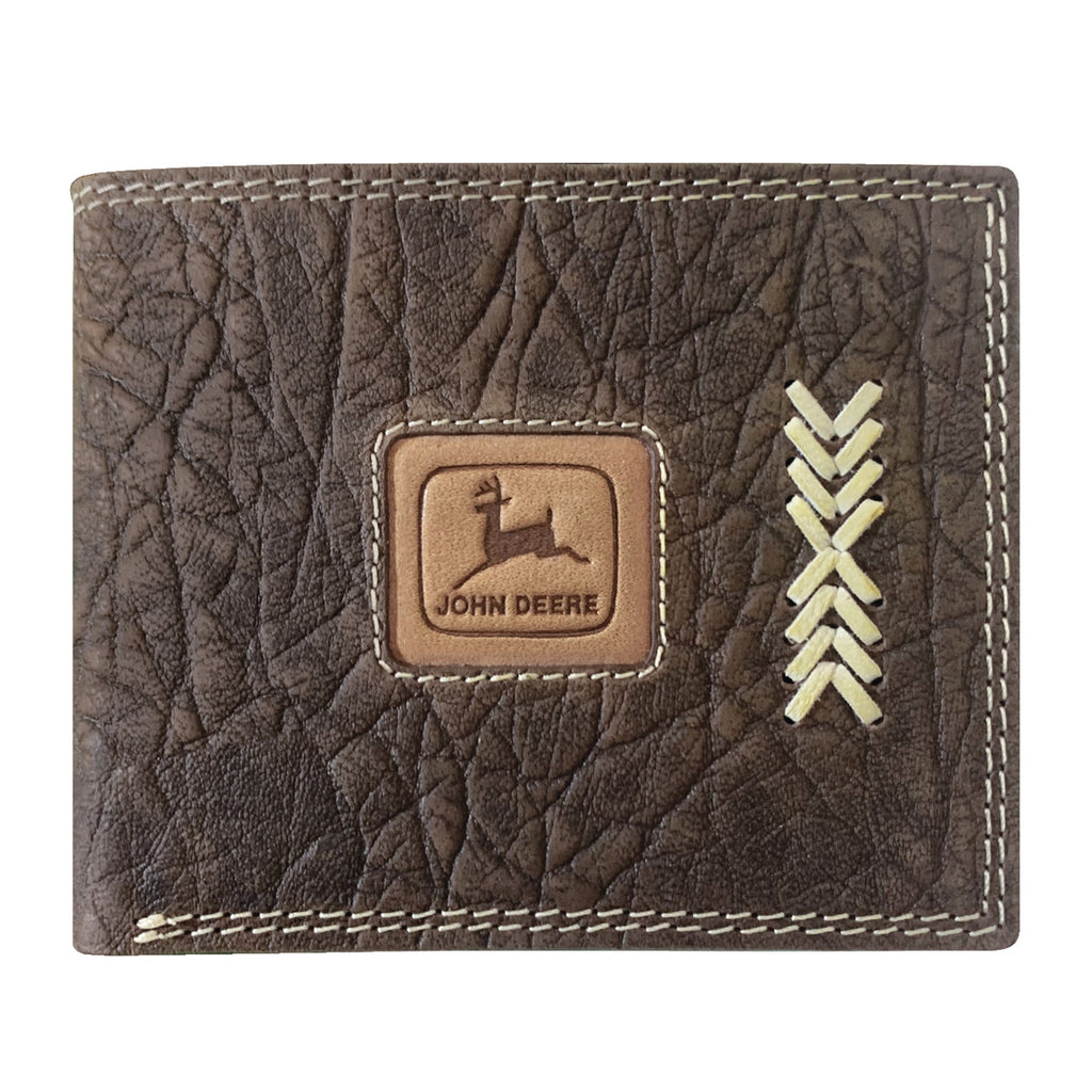 Logo Leather Patch Bifold - mygreentoy.com