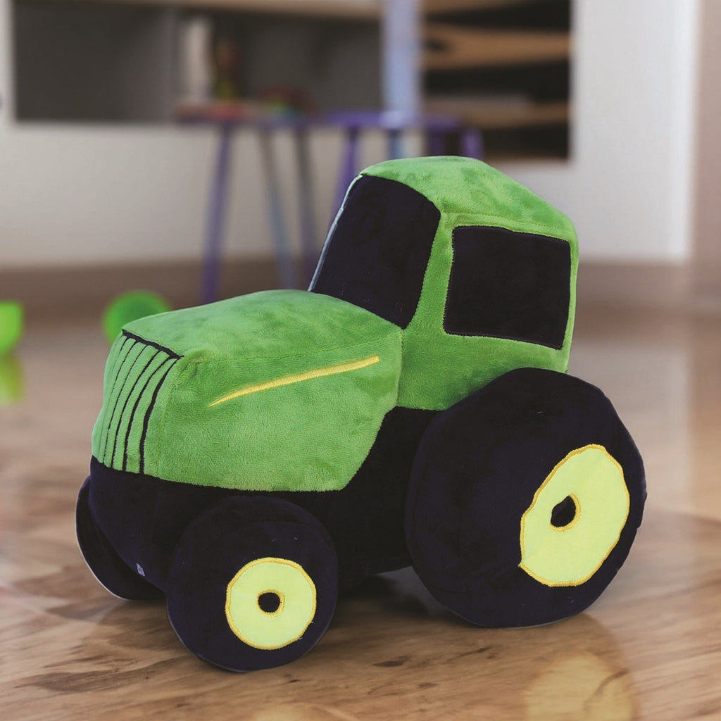 JD - Plush Tractor with Sound - mygreentoy.com