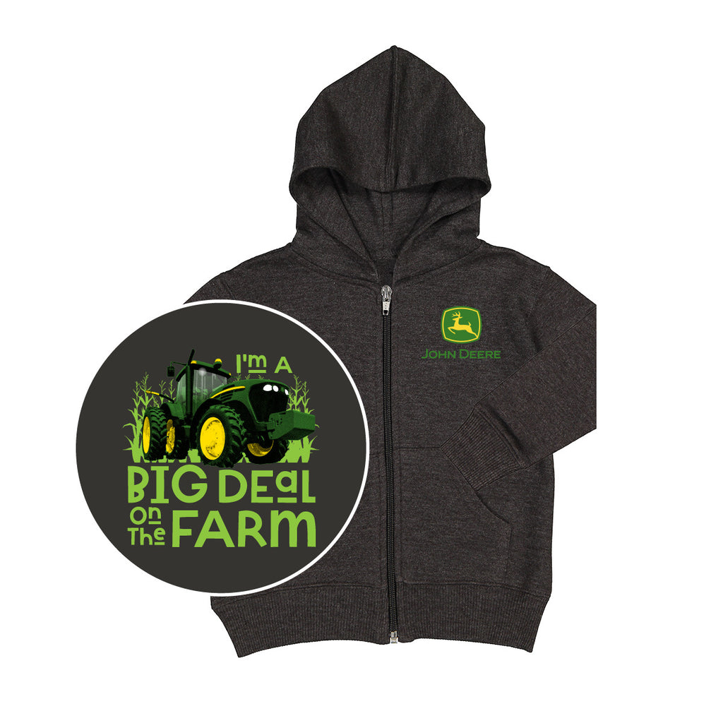 Infant BX Big Deal Farm Zip Hoodie - mygreentoy.com