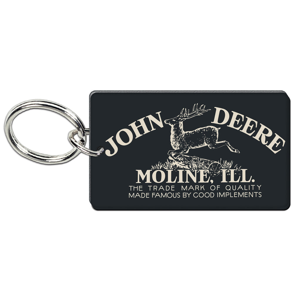 JD Moline Buck Premium Key Ring - mygreentoy.com