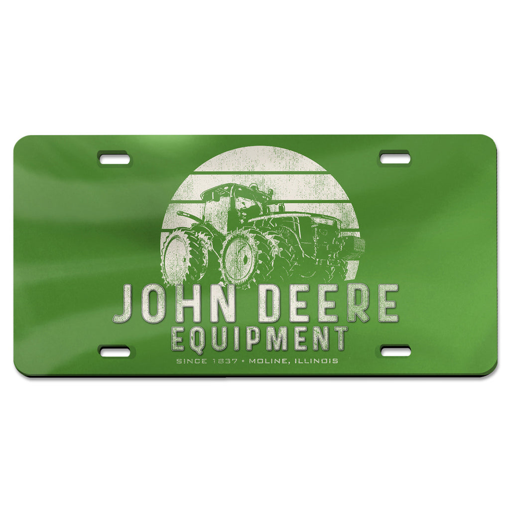 JD Equipment GR License Plate - mygreentoy.com