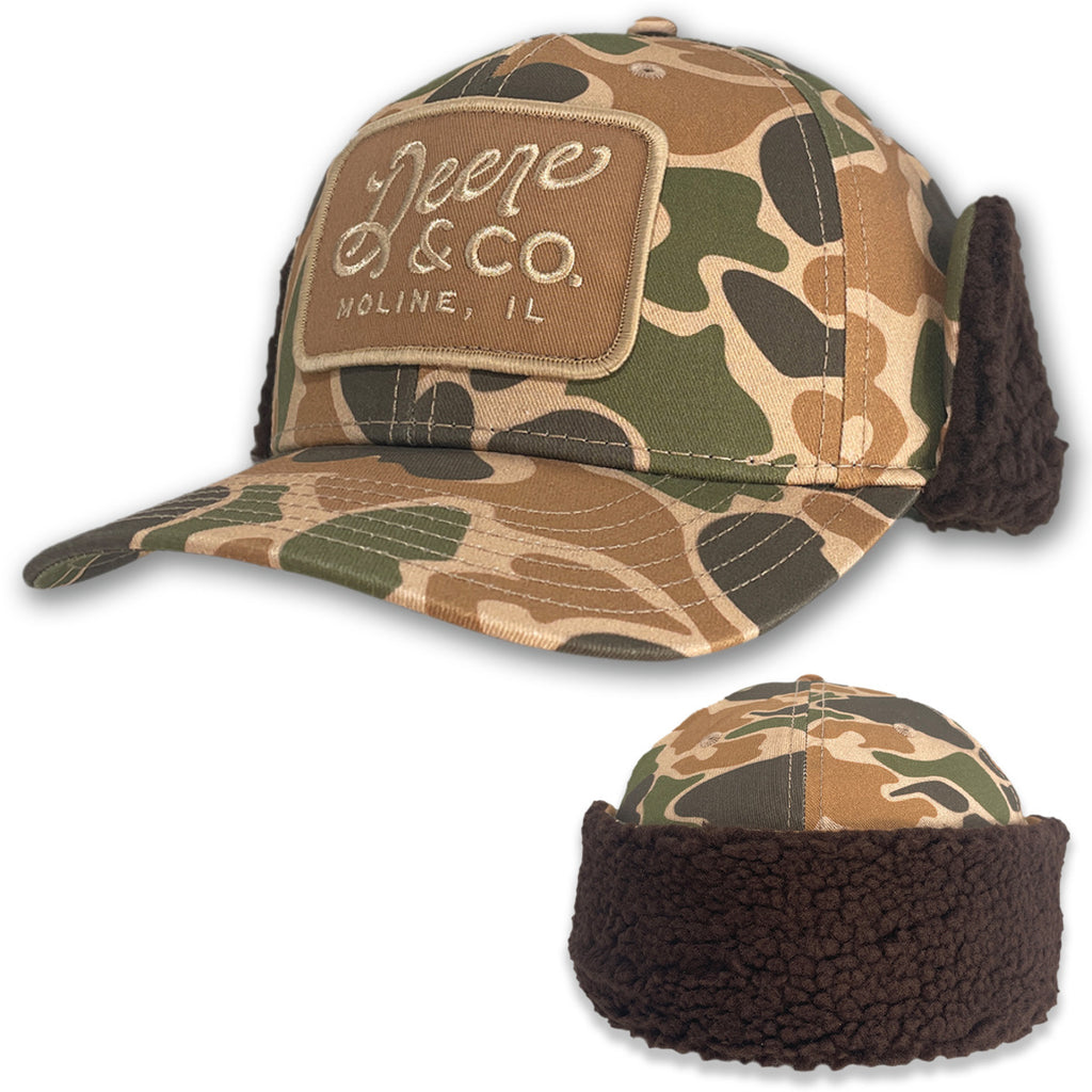 CA Sherpa Lined Trapper Cap w Patch - mygreentoy.com