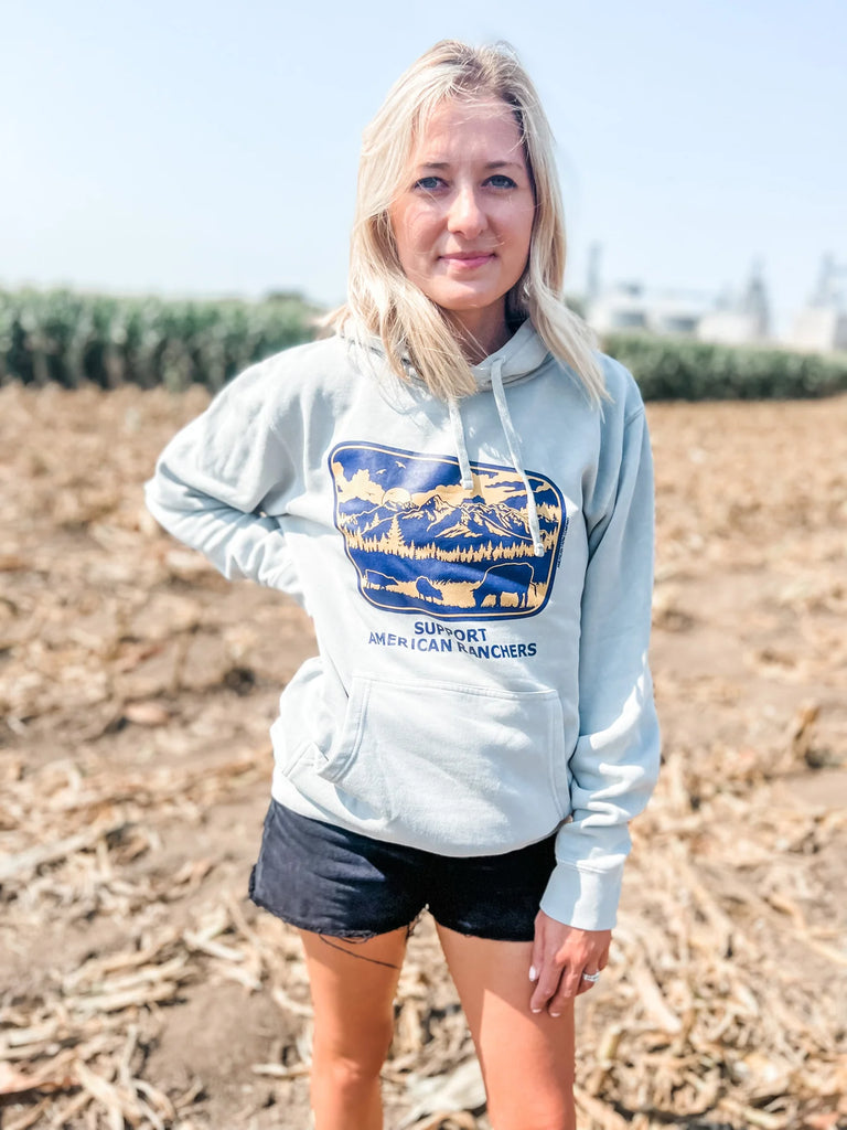 Support American Ranchers Hoodie - mygreentoy.com