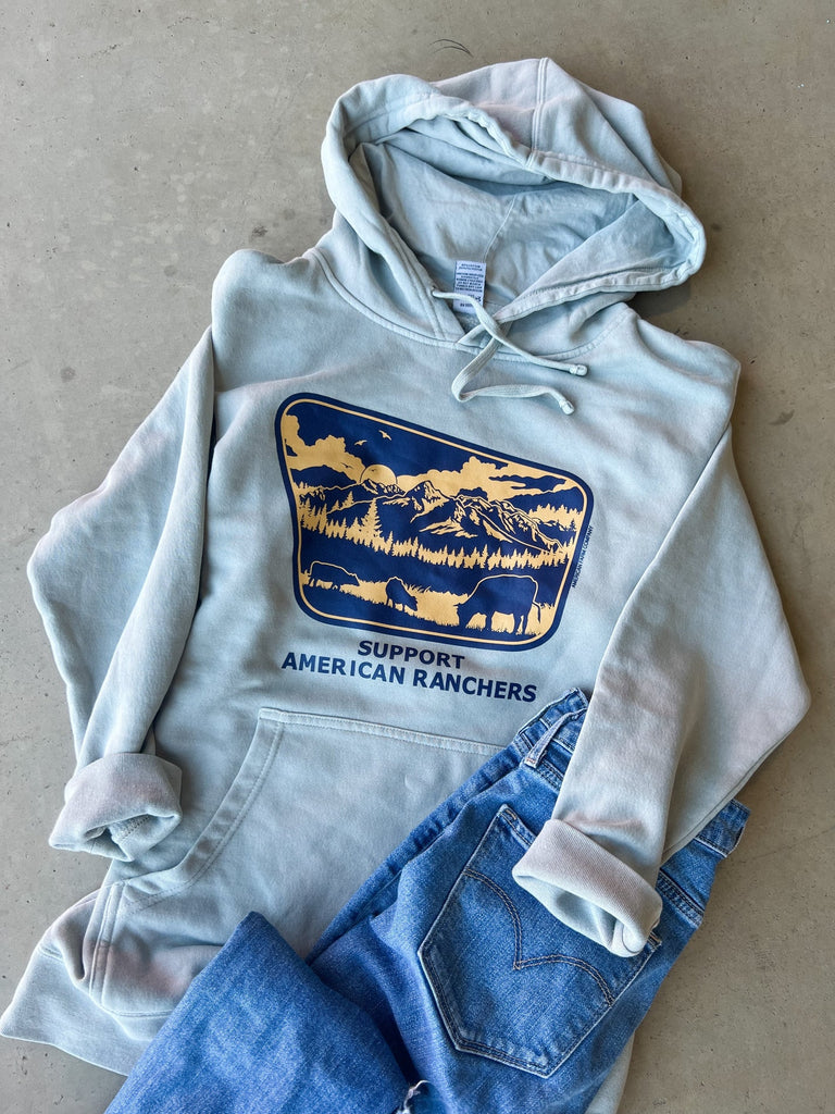 Support American Ranchers Hoodie - mygreentoy.com