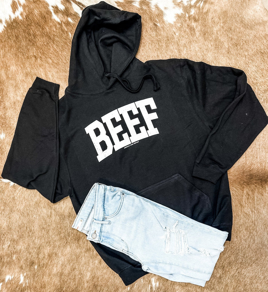 Varisty BEEF Hoodie - mygreentoy.com