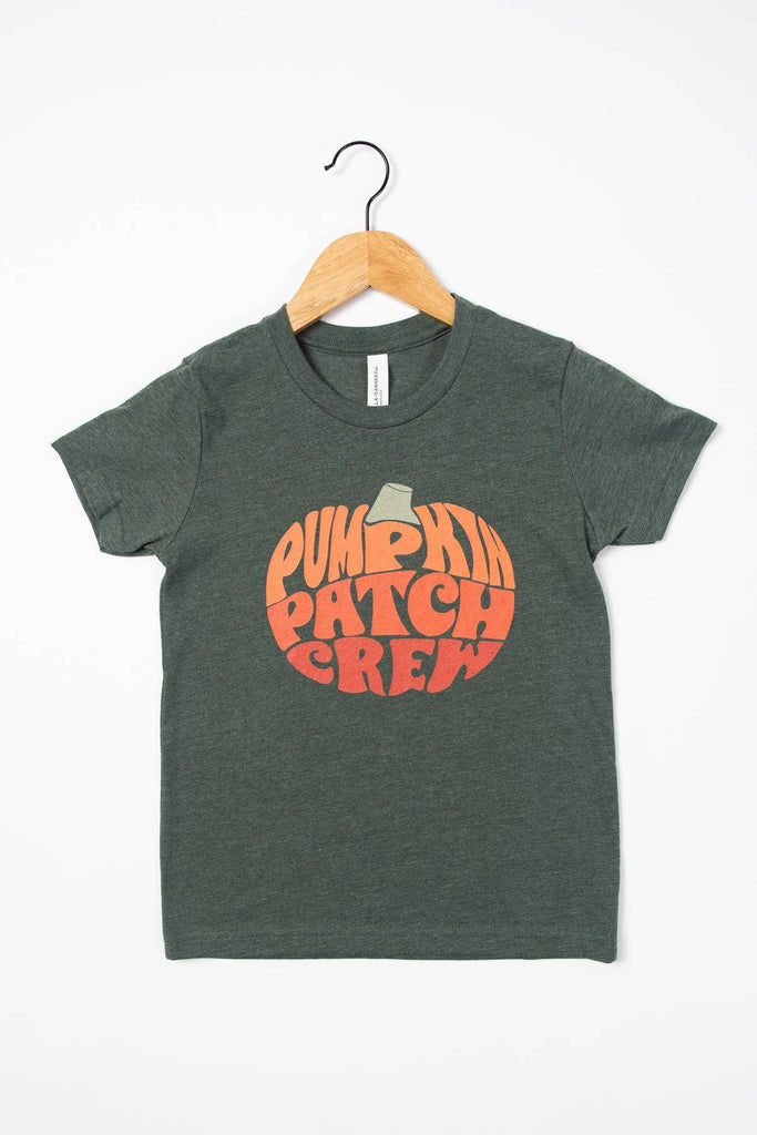 Fall Western 'Pumpkin Patch Crew' Youth Graphic Tee - mygreentoy.com