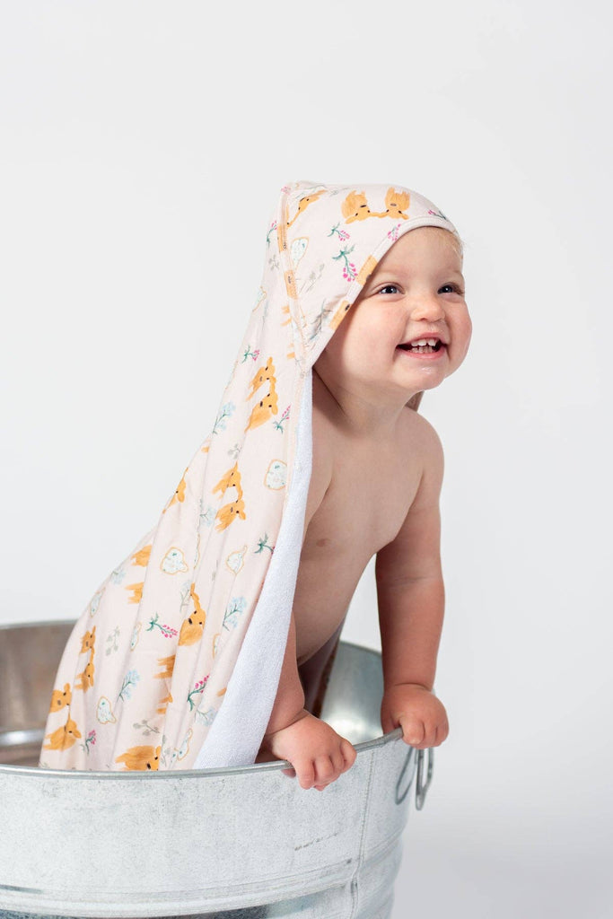 Jersey Calves Baby/Toddler Hooded Towel - mygreentoy.com