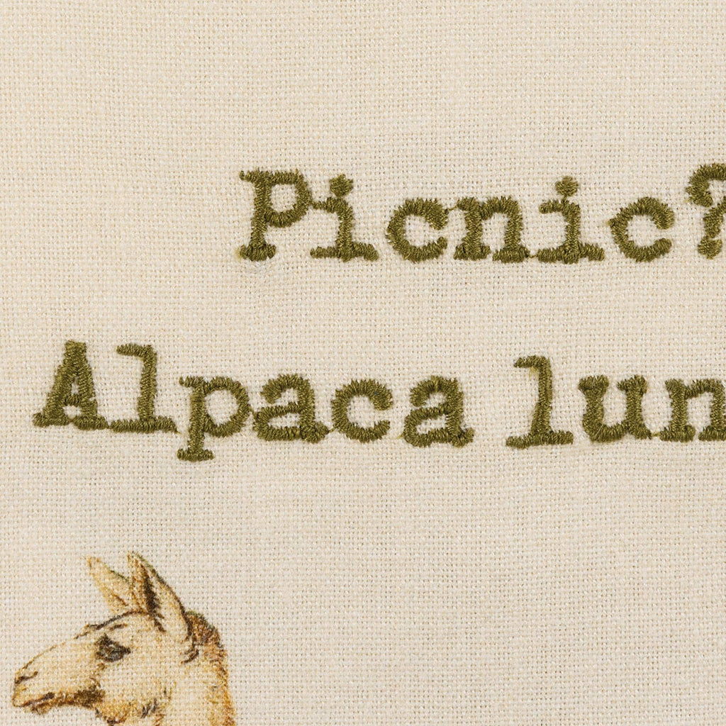 Picnic? Alpaca Our Lunch Kitchen Towel - mygreentoy.com