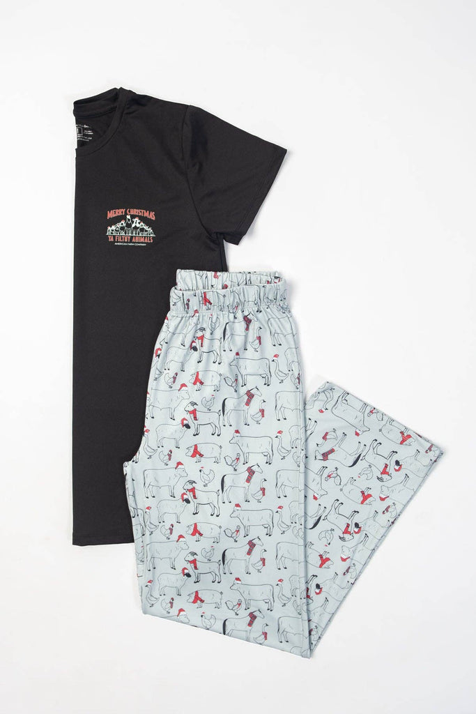 Filthy Animal Christmas Adult Pajama Pants *PREORDER* - mygreentoy.com