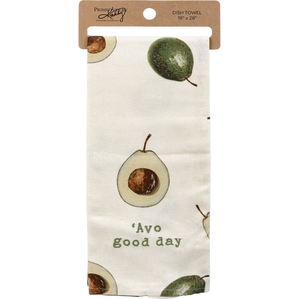 'Avo Good Day Kitchen Towel - mygreentoy.com