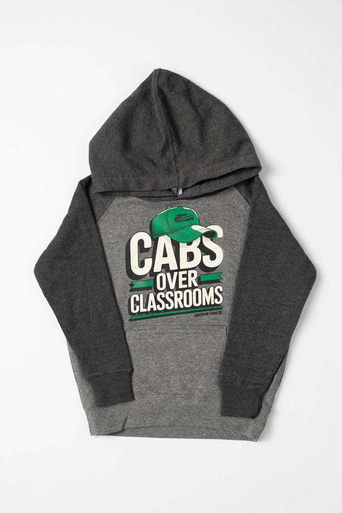 Green 'Cabs over Classrooms' Toddler/Youth Hoodie - mygreentoy.com