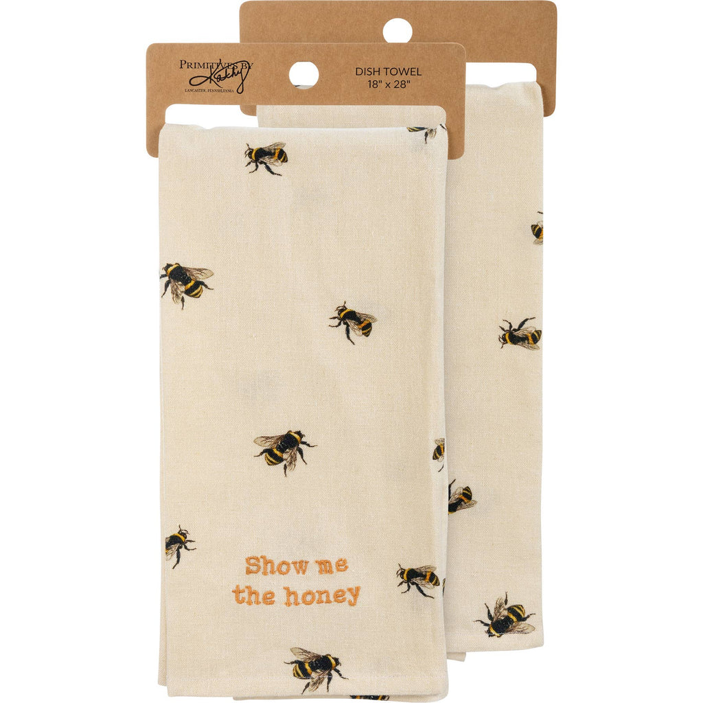 Show Me The Honey Kitchen Towel - mygreentoy.com