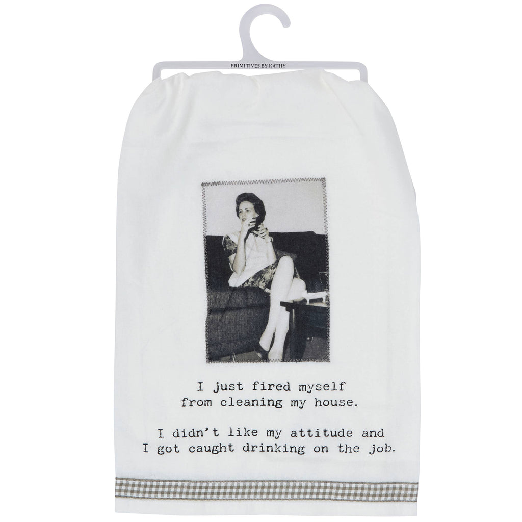 Cleaning Lady Kitchen Towel - mygreentoy.com