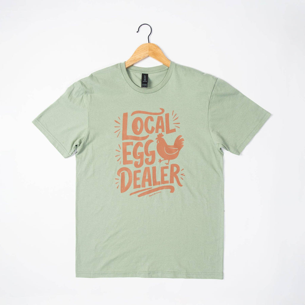 Western Local Egg Dealer Farm Chickens Women's Graphic Tee - mygreentoy.com