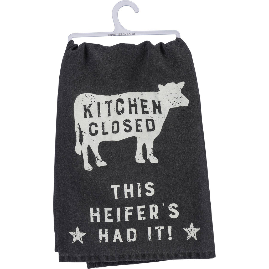 Kitchen Closed This Heifer's Had Kitchen Towel - mygreentoy.com