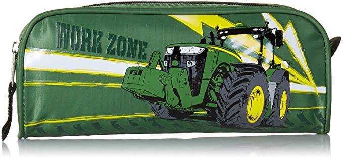 Green 'Work Zone' Pencil Pouch - mygreentoy.com